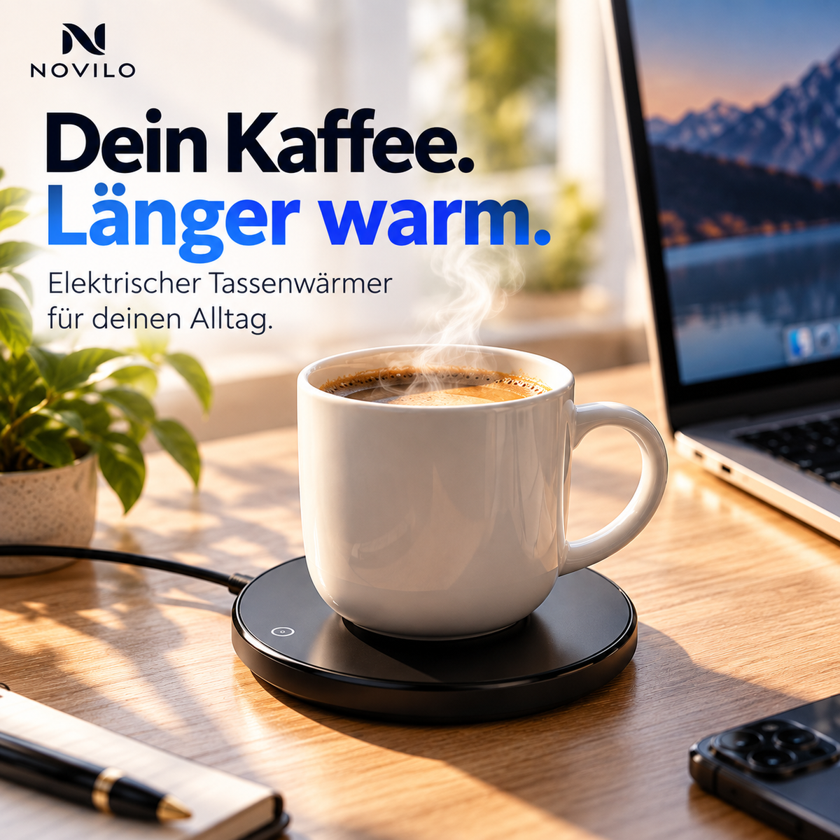HeatCup™ – Elektrischer Tassenwärmer