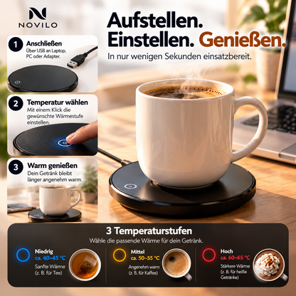 HeatCup™ – Elektrischer Tassenwärmer