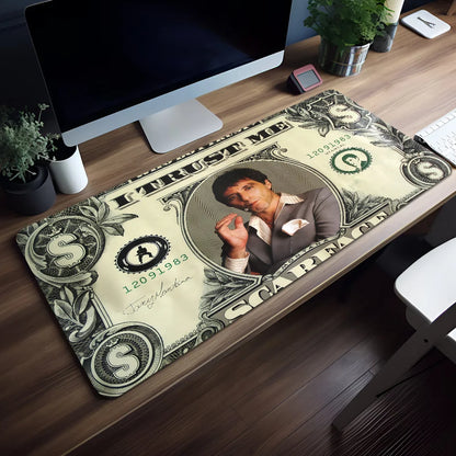 NOVILO® Scarface Gaming Mousepad XXL – Rutschfeste Schreibtischunterlage | 2 mm | Verschiedene Designs & Größen