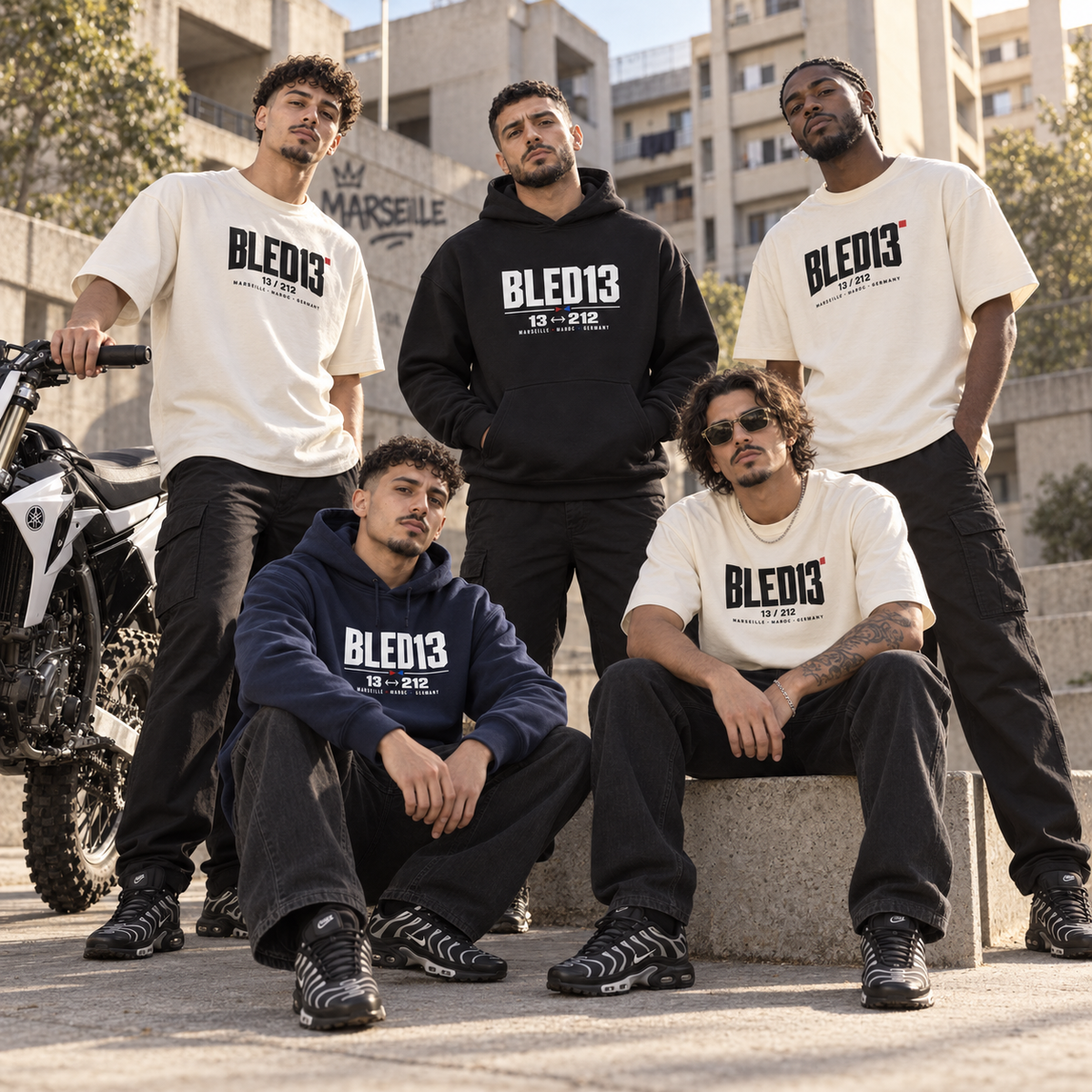 BLED13 Essential T-Shirt – 13 / 212 | Cream